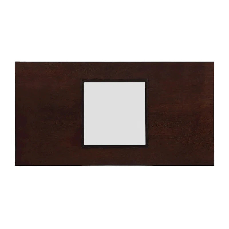 Table basse rectangulaire 47 avec étagère en verre trempé