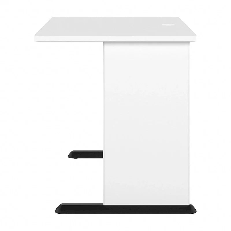 Bureau informatique 48 pouces avec passe-câbles