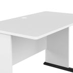 Bureau informatique 48 pouces avec passe-câbles