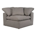 Fauteuil d'angle modulaire en tissu antitache – 38x38