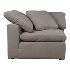 Fauteuil d'angle modulaire en tissu antitache – 38x38