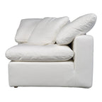Fauteuil d'angle modulaire en tissu antitache – 38x38