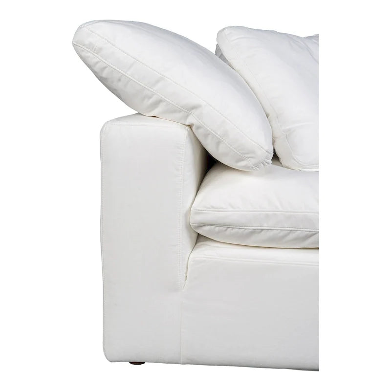 Fauteuil d'angle modulaire en tissu antitache – 38x38