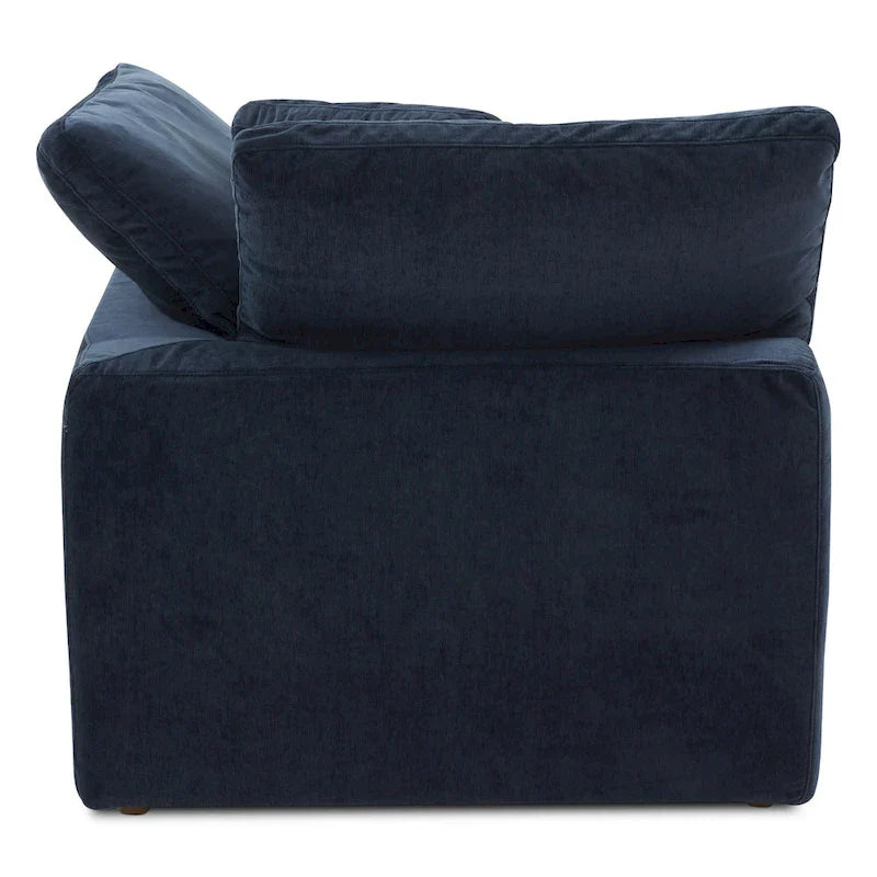 Fauteuil d'angle modulaire en tissu antitache – 38x38