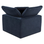 Fauteuil d'angle modulaire en tissu antitache – 38x38
