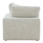 Fauteuil d'angle modulaire en tissu antitache – 38x38