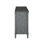 Commode double traditionnelle à 6 tiroirs de 152 cm de large