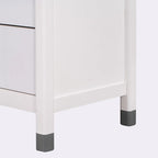 Commode de rangement à 6 tiroirs au fini patiné