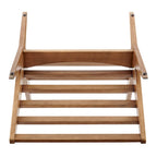 Fauteuil d'appoint style Mid-Century – Cadre en bois d'ingénierie + Tissu en polyester