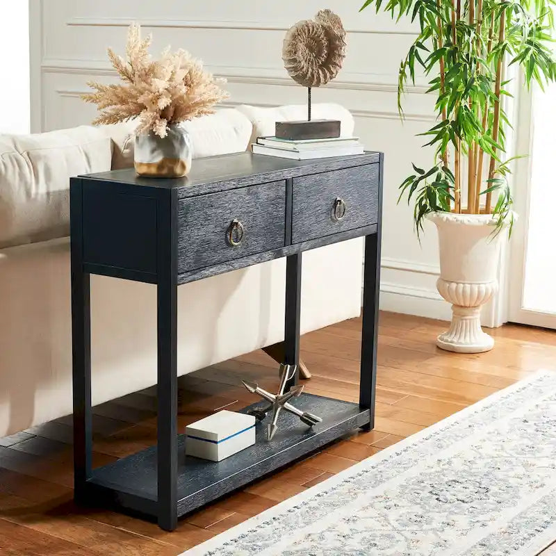 Console 12L x 38P x 32H avec 2 tiroirs