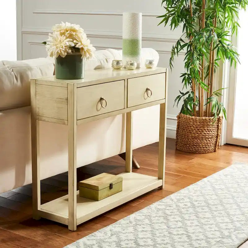 Console 12L x 38P x 32H avec 2 tiroirs