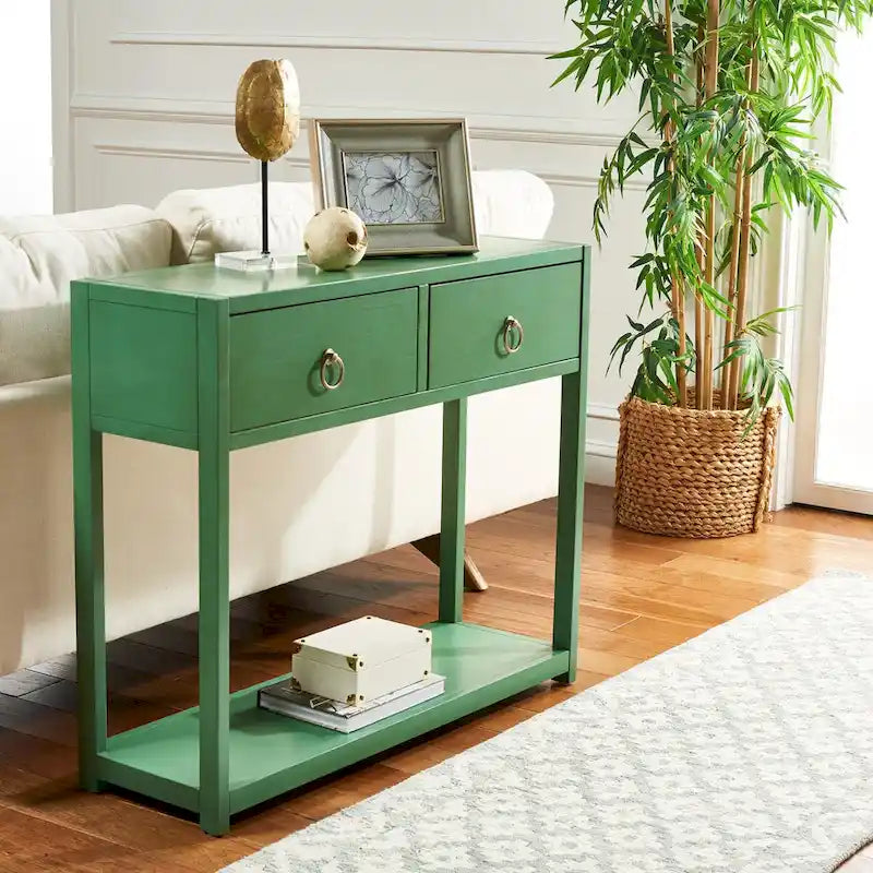 Console 12L x 38P x 32H avec 2 tiroirs
