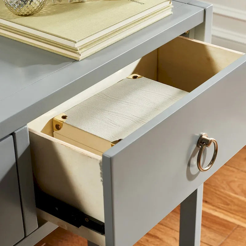Console 12L x 38P x 32H avec 2 tiroirs