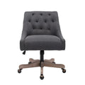Fauteuil coquille pivotant à 360° avec hauteur réglable pour salon