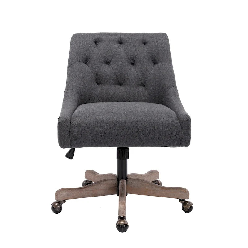 Fauteuil coquille pivotant à 360° avec hauteur réglable pour salon