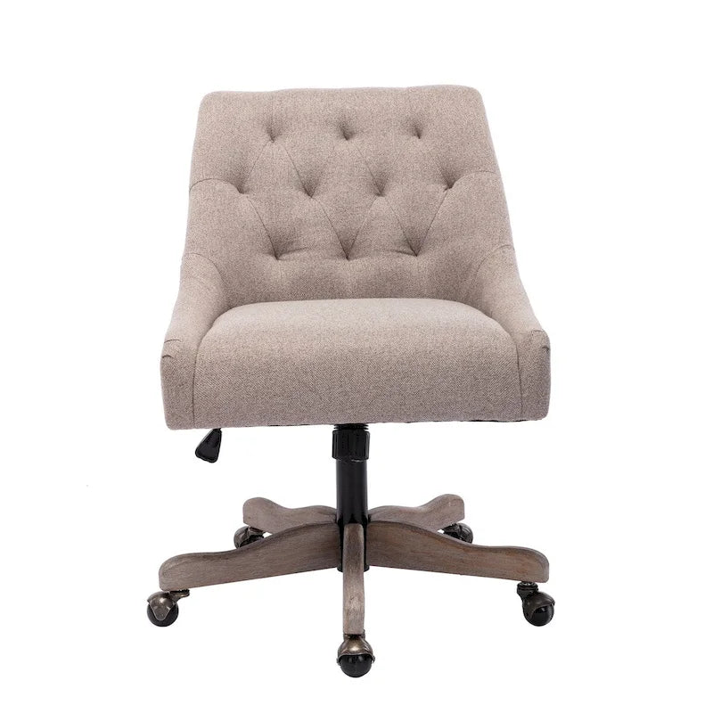 Fauteuil coquille pivotant à 360° avec hauteur réglable pour salon