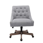 Fauteuil coquille pivotant à 360° avec hauteur réglable pour salon