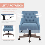 Fauteuil coquille pivotant à 360° avec hauteur réglable pour salon