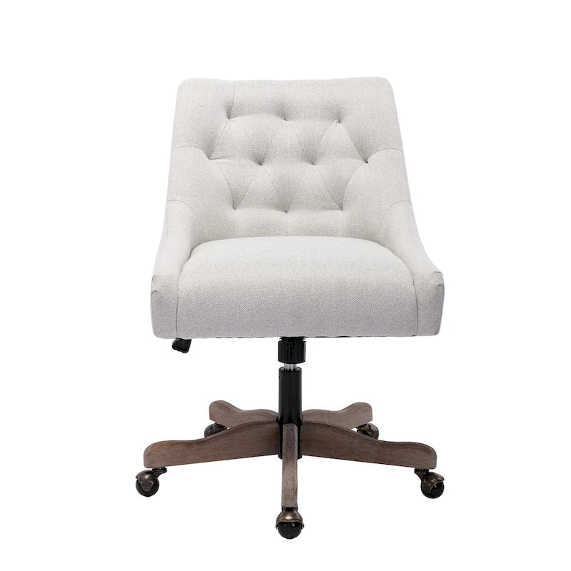 Fauteuil coquille pivotant à 360° avec hauteur réglable pour salon