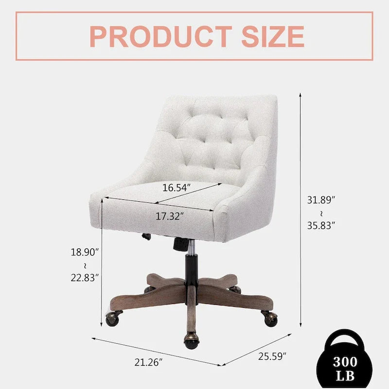 Fauteuil coquille pivotant à 360° avec hauteur réglable pour salon