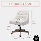Fauteuil coquille pivotant à 360° avec hauteur réglable pour salon