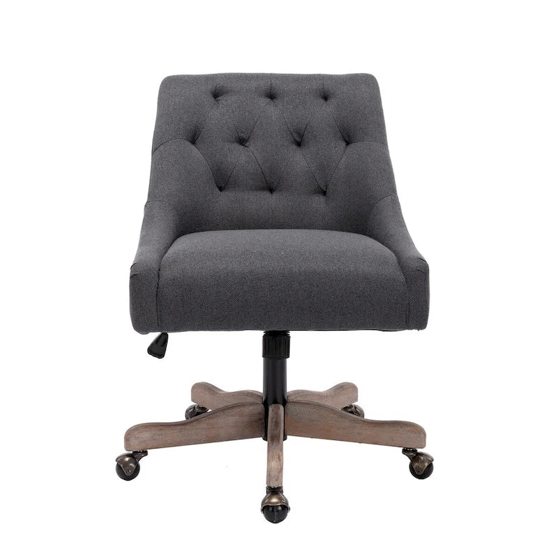 Fauteuil coquille pivotant à 360° avec hauteur réglable pour salon