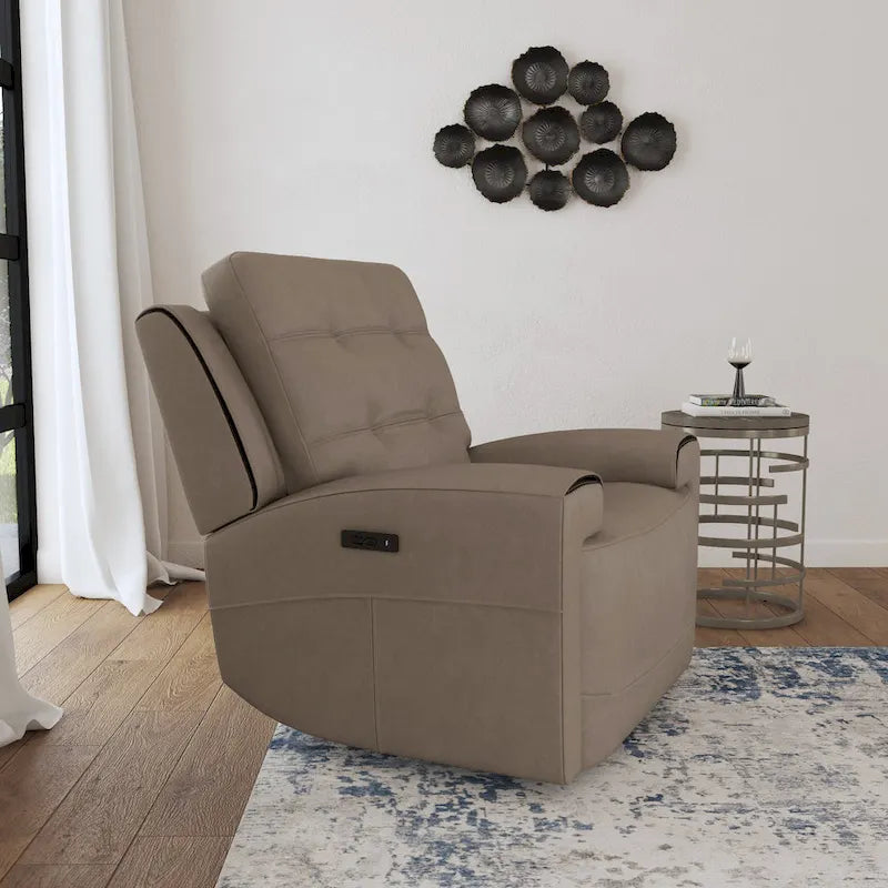 Fauteuil inclinable électrique avec appui-tête réglable