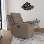 Fauteuil inclinable électrique avec appui-tête réglable