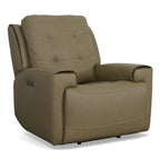 Fauteuil inclinable électrique avec appui-tête réglable