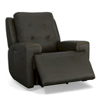 Fauteuil inclinable électrique avec appui-tête réglable