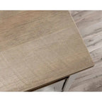 Bureau d'angle avec tiroirs et étagères ouvertes - Blanc